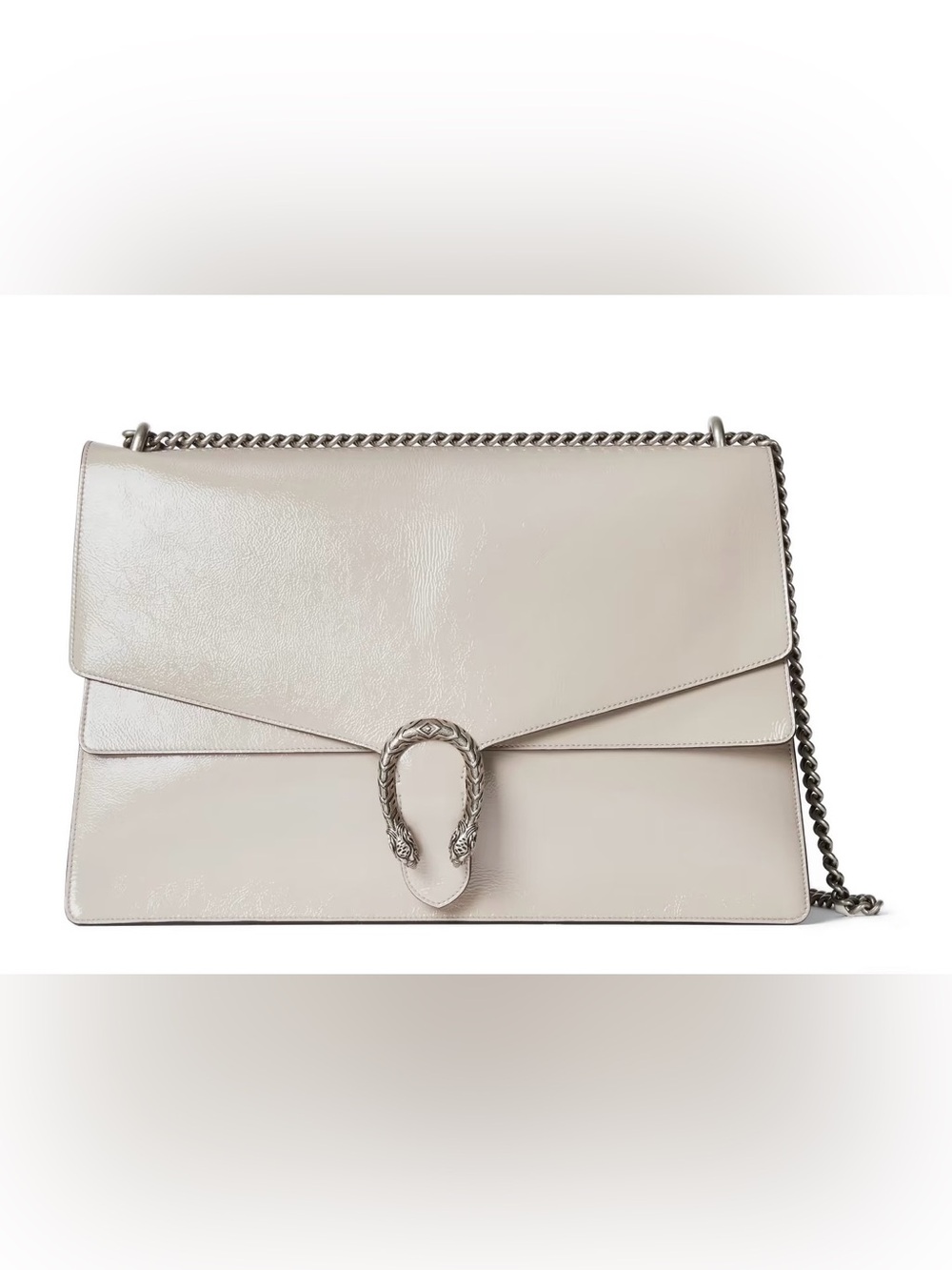 Gucci Dionysus Large Patent Leather Shoulder Bag